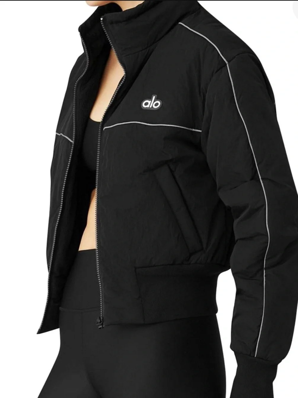 ALO Yoga black nylon